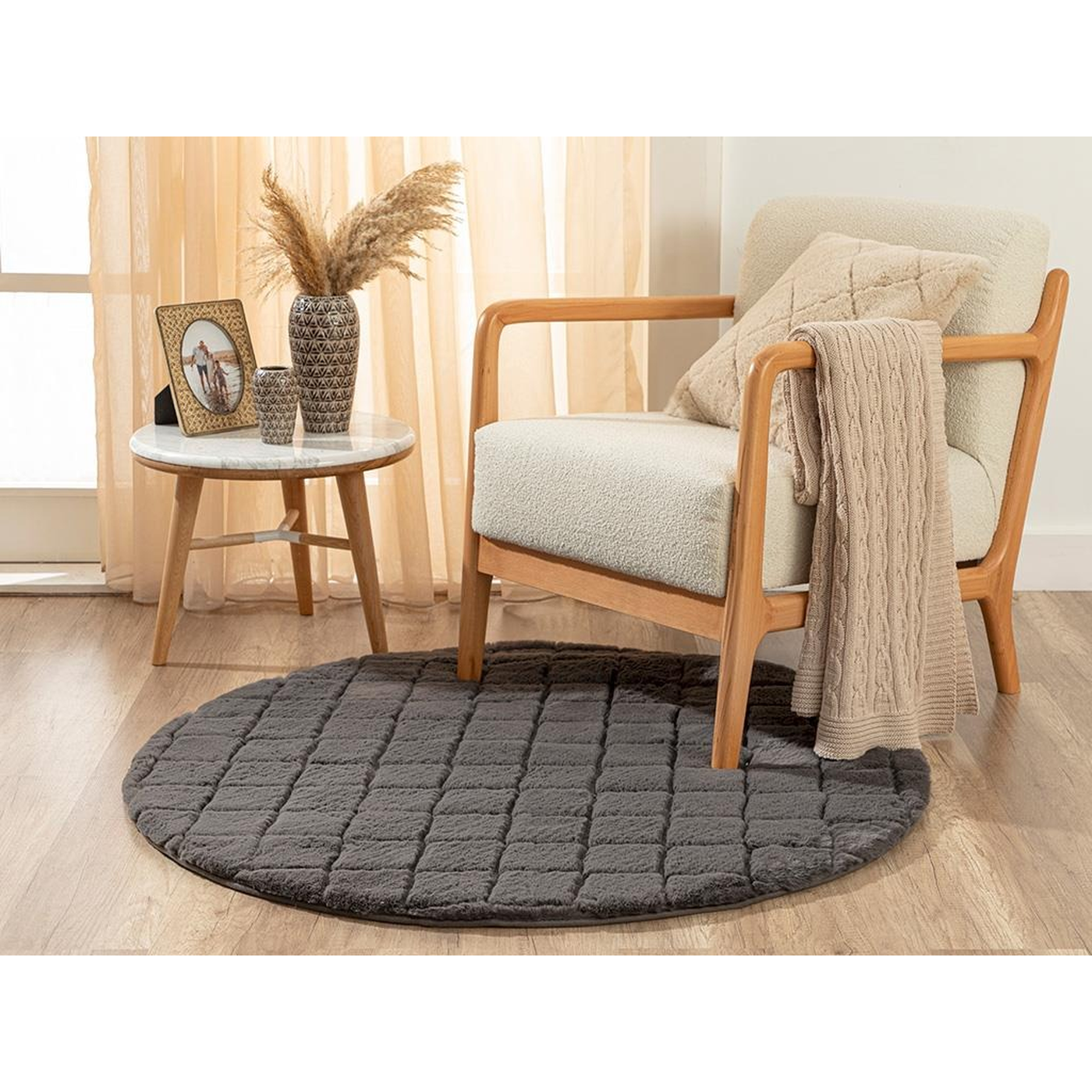 EH Living Soft Touch Rabbit Plush Carpet EH Living Soft Touch Rabbit Plush Carpet