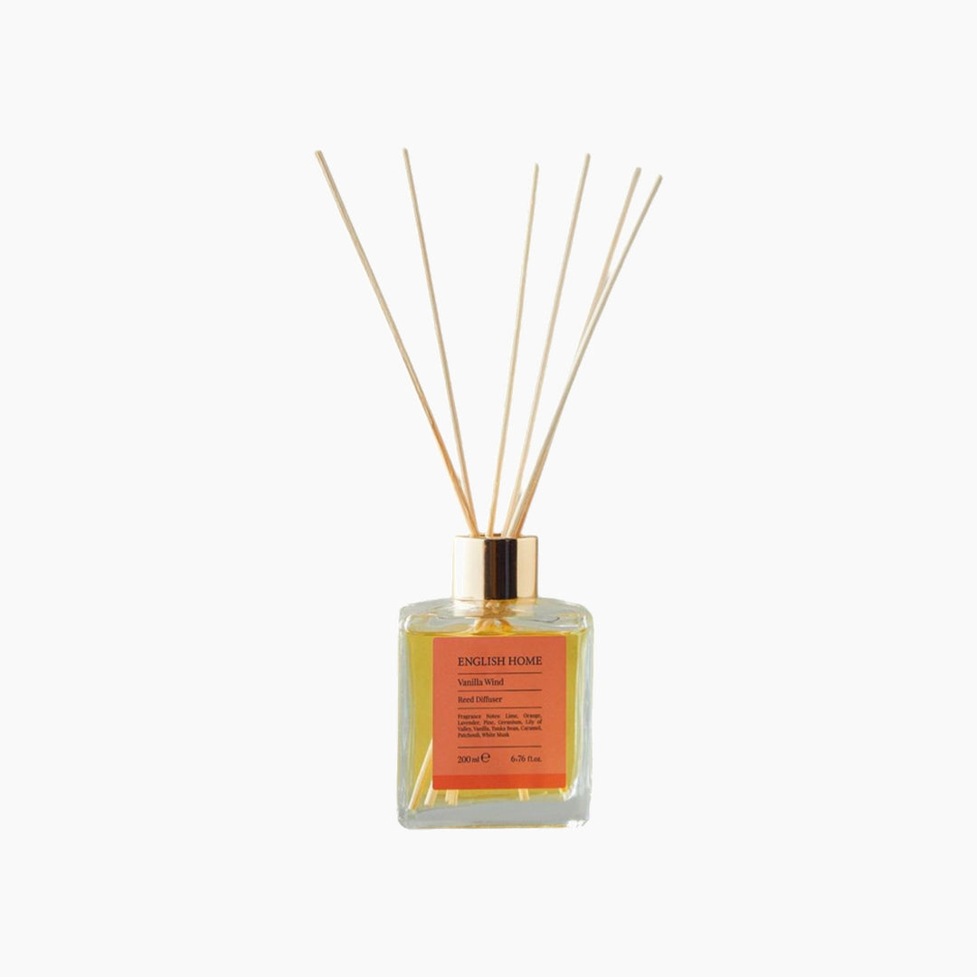 EH Living 200 ml cream reed diffuser with vanilla scent