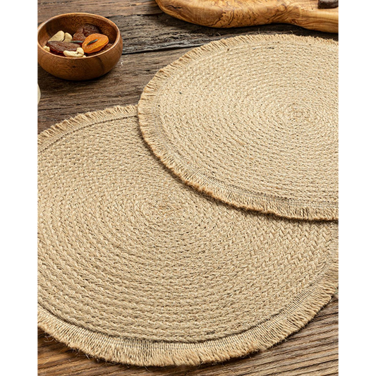 EH Living Resta Jute 2 pcs Table Mat 35 cm Natural