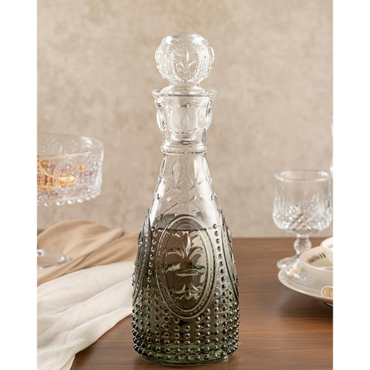 إبريق زجاجي EH Living Glory سعة 1000 مل أخضر