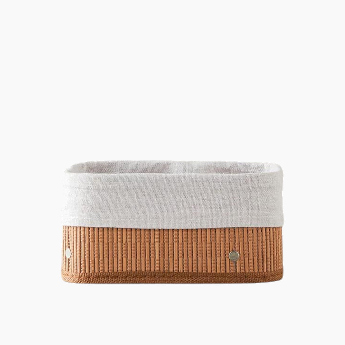 EH Living Gina Bamboo Basket Light Brown