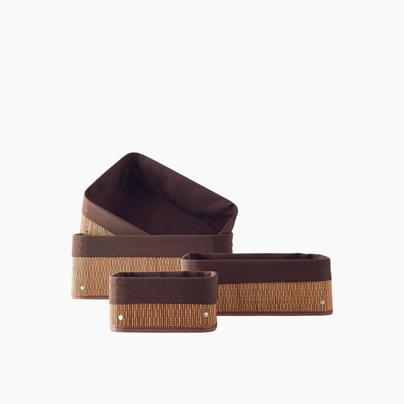 EH Living Gina Bamboo Basket EH Living Gina Bamboo Basket