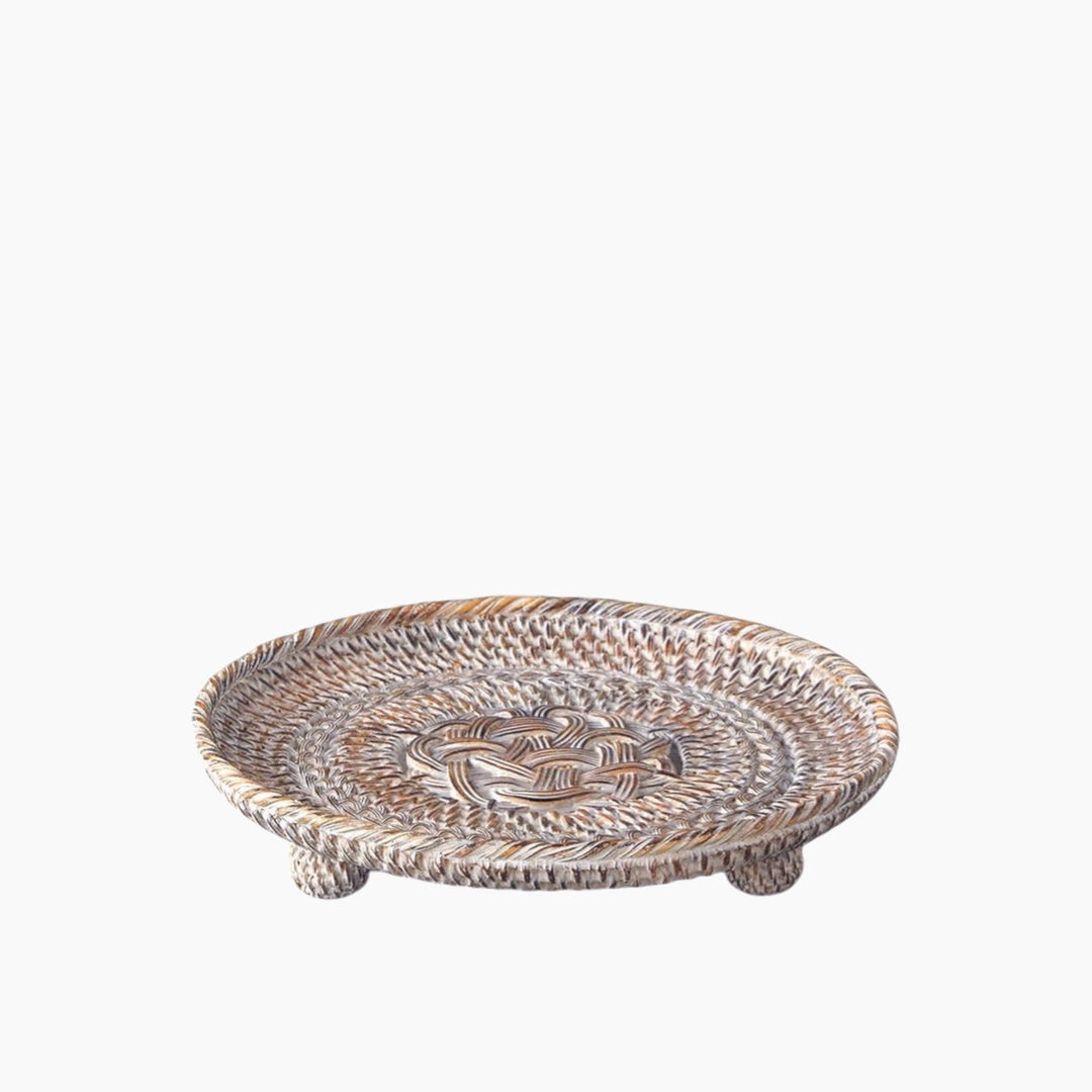 EH Living Dorothy Decorative Tray 23,5x23,5x4,5 cm Brown