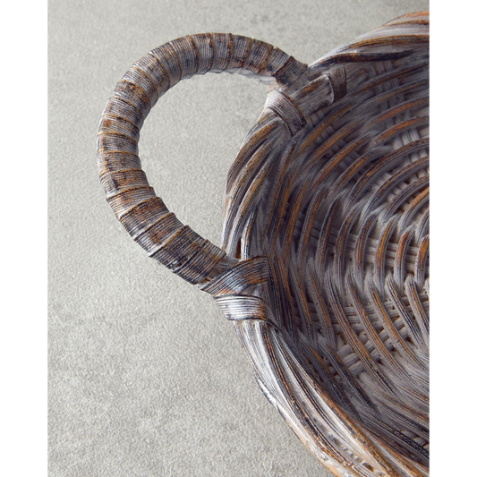 EH Living Darcy Polyresin Decorative Tray 33x18x5.5 cm Brown