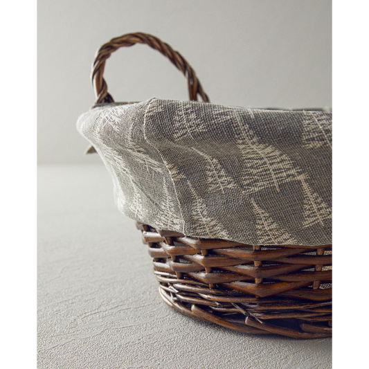 EH Living Linear Wicker Bread Basket 35x25 cm Brown