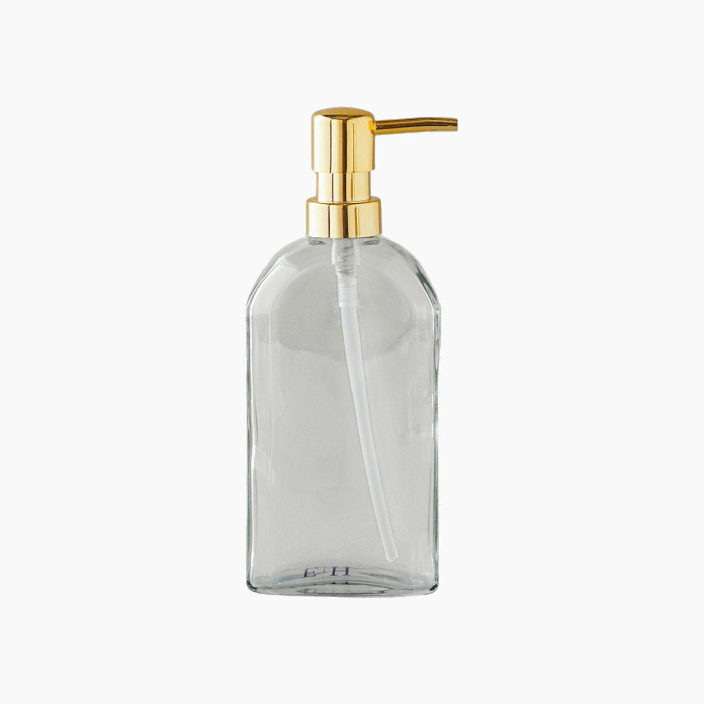 EH Living Doria Glass Bathroom Soap Dispenser Transparent