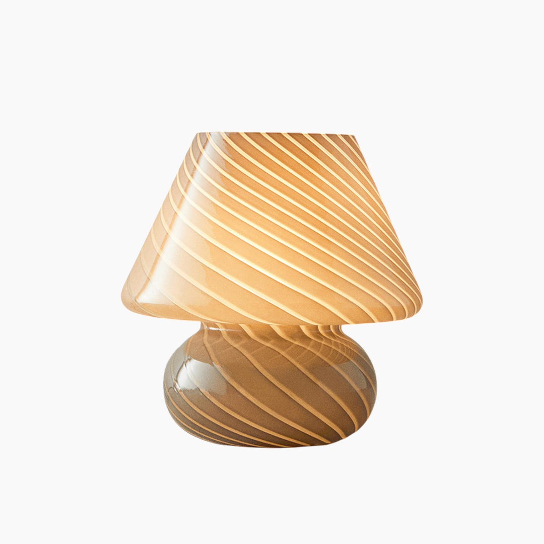 EH Living Mushroom Glass Table Lamp