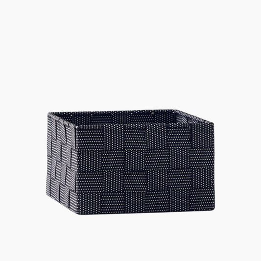 سلة EH Living Shine من البولي بروبلين 17x17x10.5 سم أسود