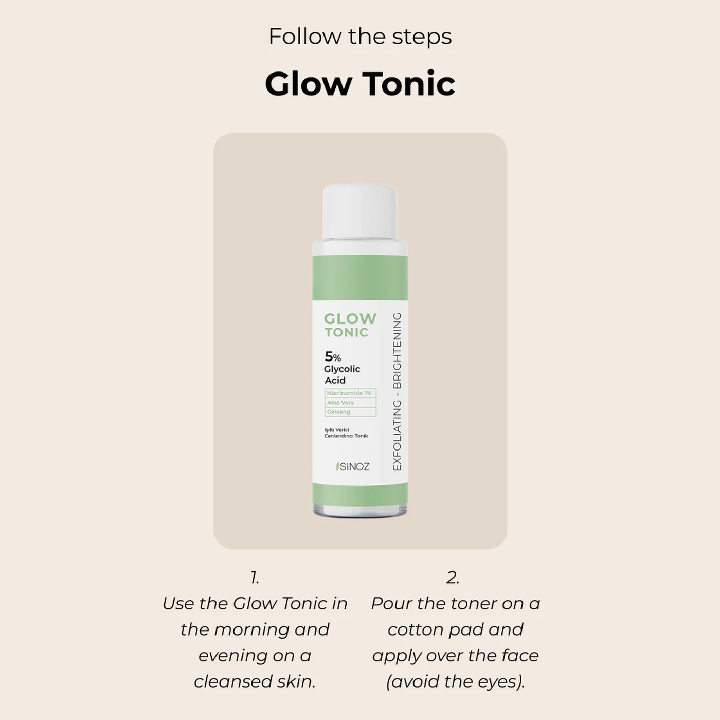 Sinoz Glow Tonic Toner Sinoz Glow Tonic Toner