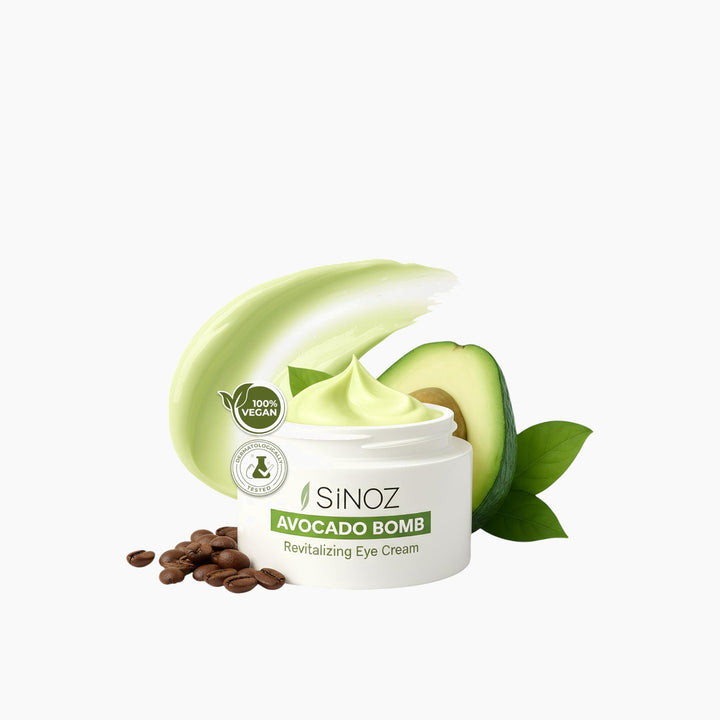 Sinoz Avcoado Bomb Revitalizing Eye Cream 15Ml - HUNA