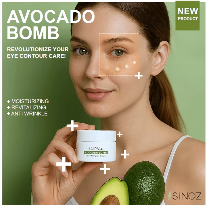 Sinoz Avcoado Bomb Revitalizing Eye Cream 15Ml - HUNA