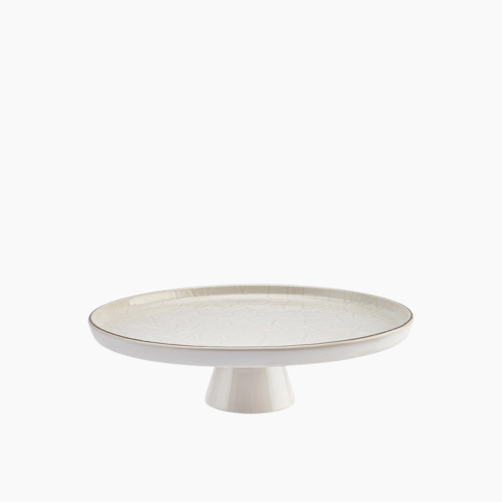Karaca Calvin Footed Dinner Plate 23 cm