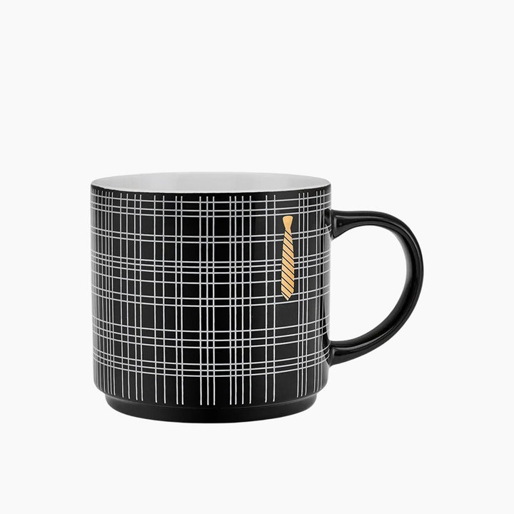 Karaca Kravat 480 Ml Mug - Black