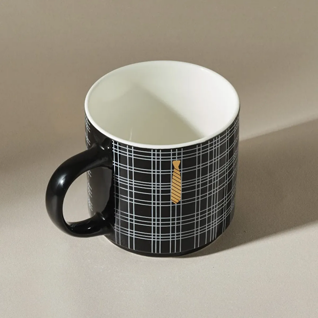 Karaca Kravat 480 Ml Mug - Black