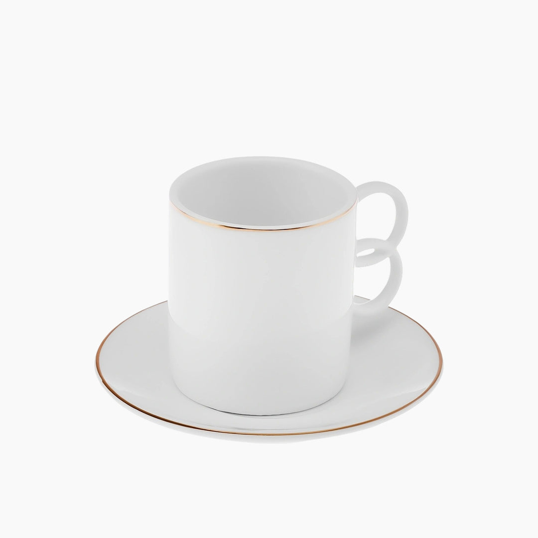 Karaca Fulya 6-Piece Coffee Cup Set 90 ml