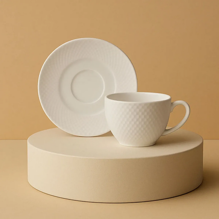 Karaca Lisa 6-Piece Coffee Cup Set 90 ml