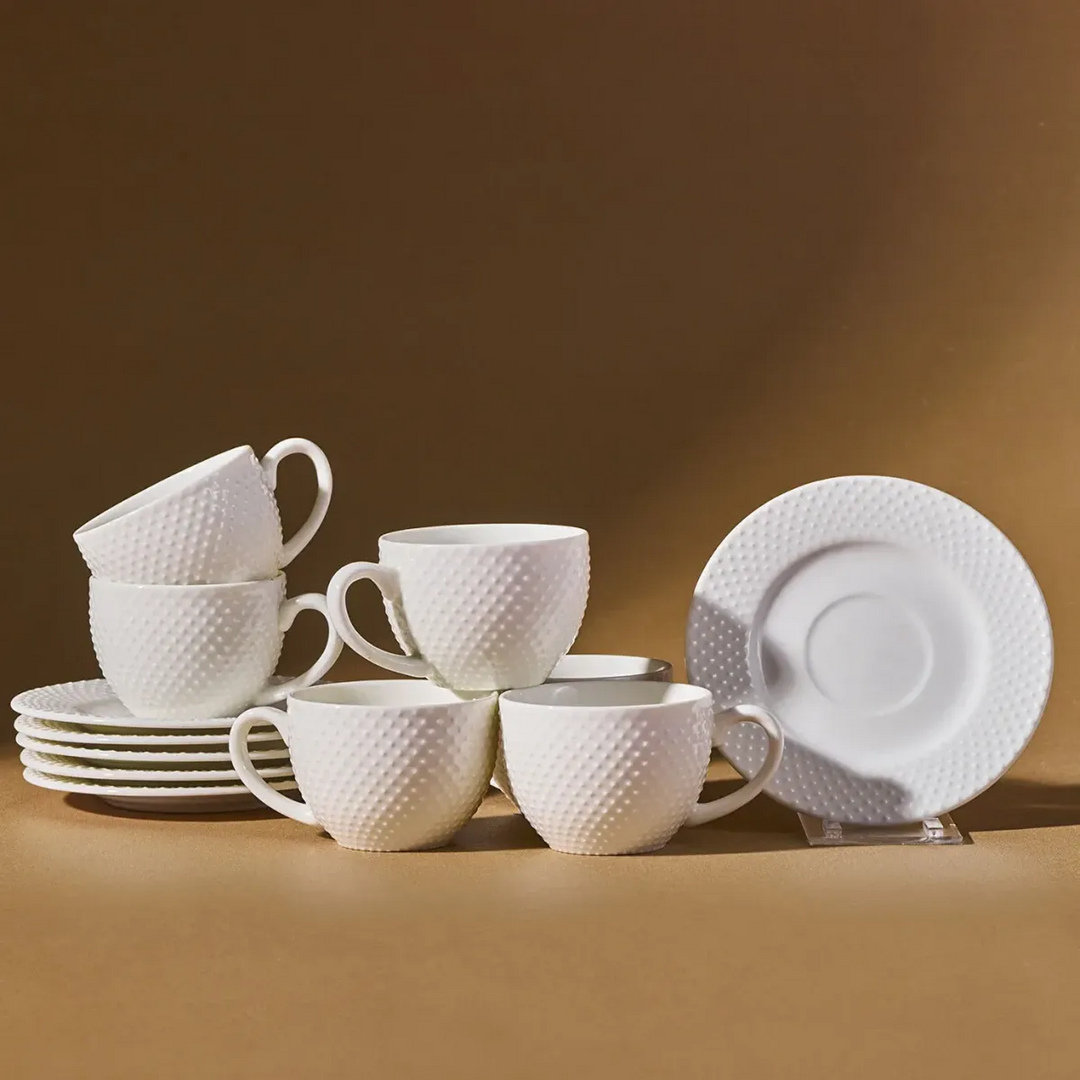Karaca Lisa 6-Piece Coffee Cup Set 90 ml