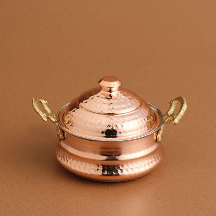 Karaca Ahlat Copper Mini Pot 10 cm – Copper