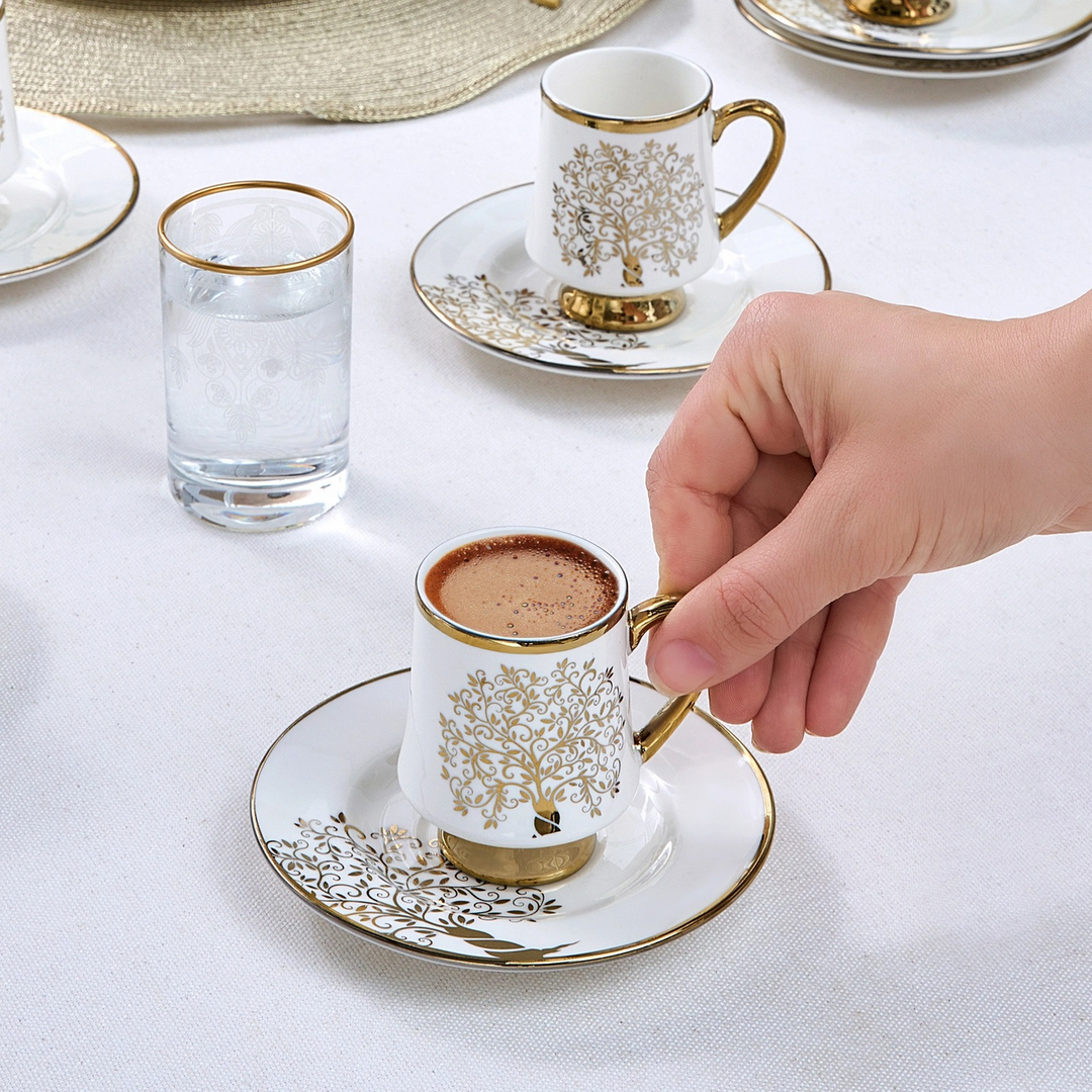 Karaca Güz 6-Piece Coffee Cup Set 90 ml