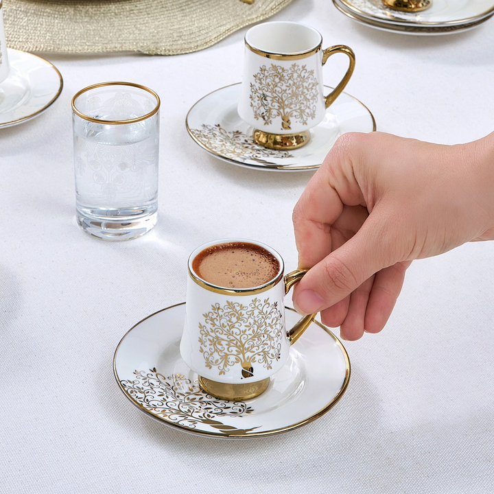 Karaca Güz 6-Piece Coffee Cup Set 90 ml