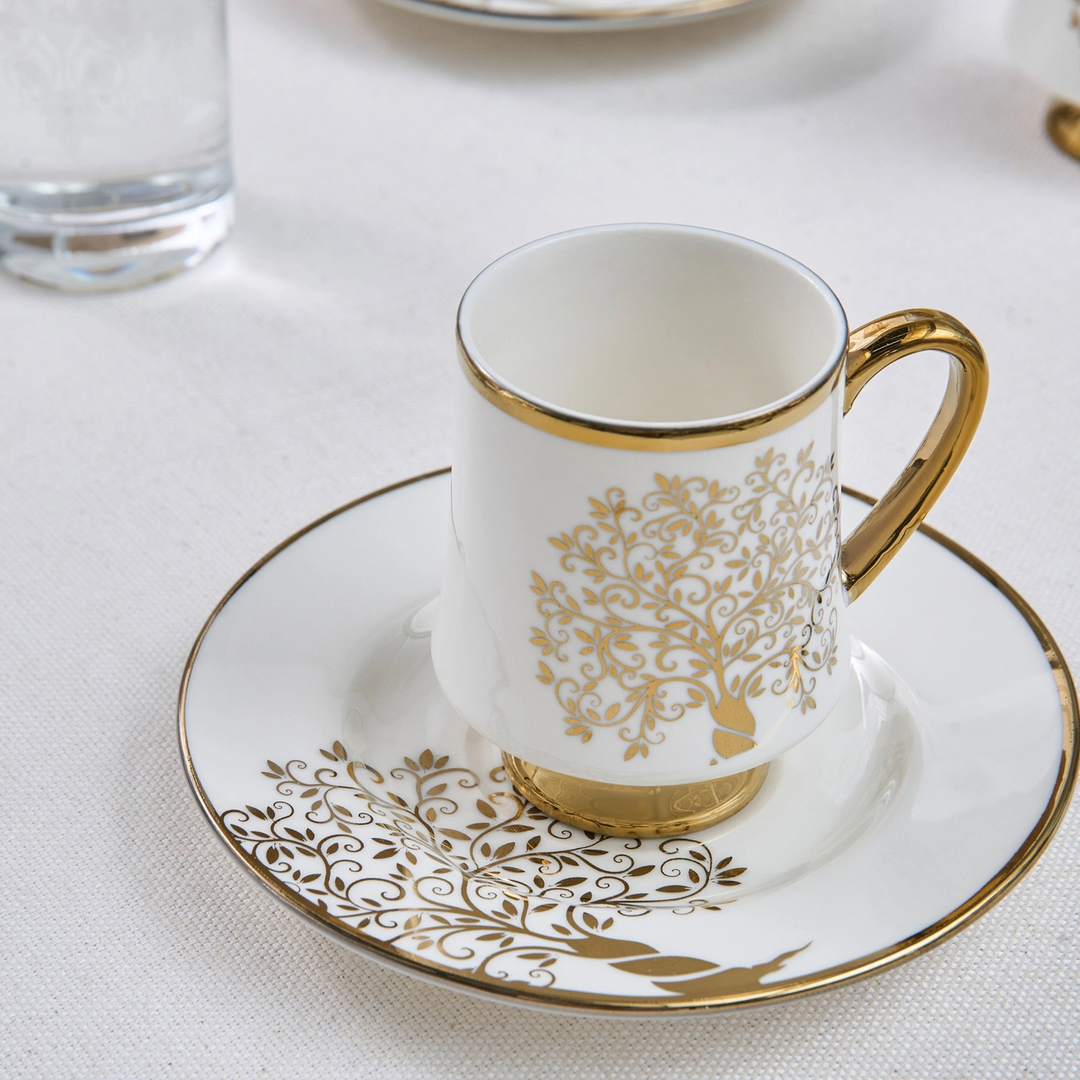Karaca Güz 6-Piece Coffee Cup Set 90 ml