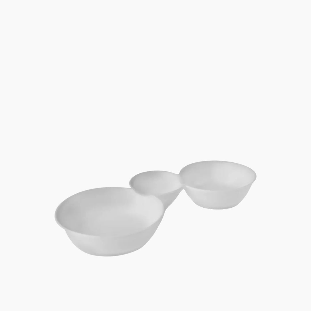 Karaca Carmen Trend 3 Section Presentation Plate 26 Cm