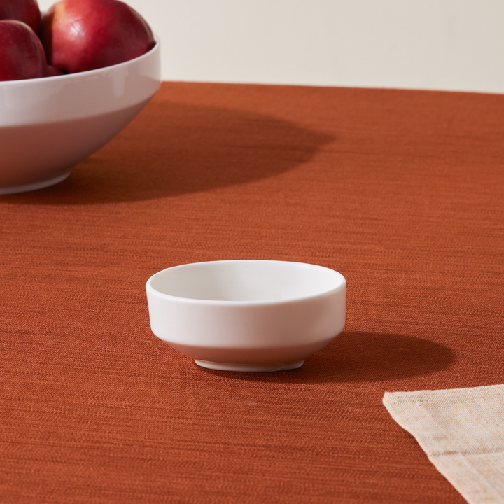 Karaca Stream Basic Line Snack Bowl 10 cm – White
