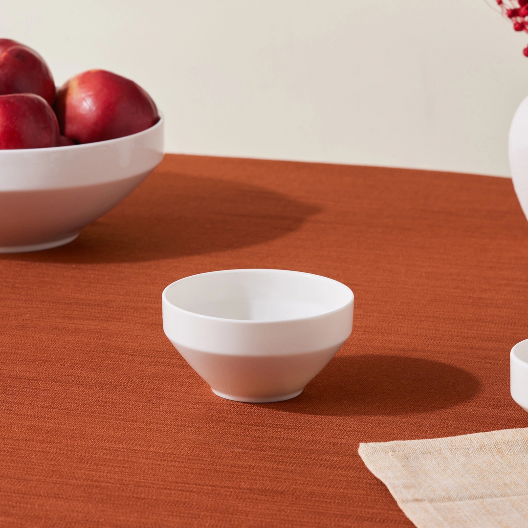 Karaca Stream Basic Line Snack Bowl 11 cm – White