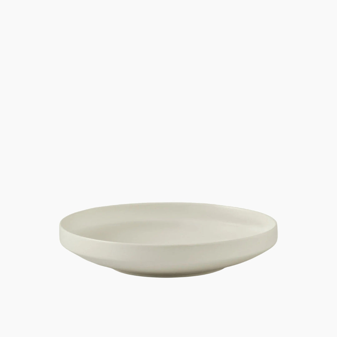 Karaca Stream Basic Line Deep Plate 19 cm – White
