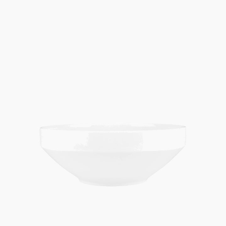 Karaca Stream Basic Line Salad Bowl 23 cm – White