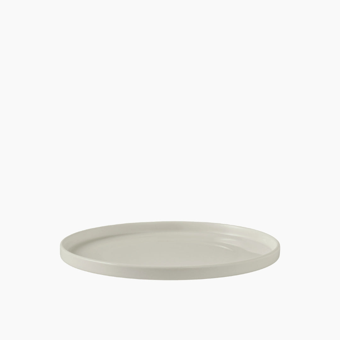 Karaca Stream Basic Line Serving Plate – White