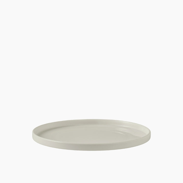Karaca Stream Basic Line Serving Plate – White
