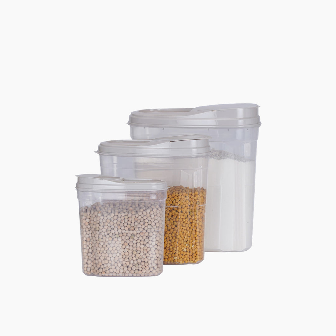 Karaca Terra 3-Piece Storage Container Set - Red