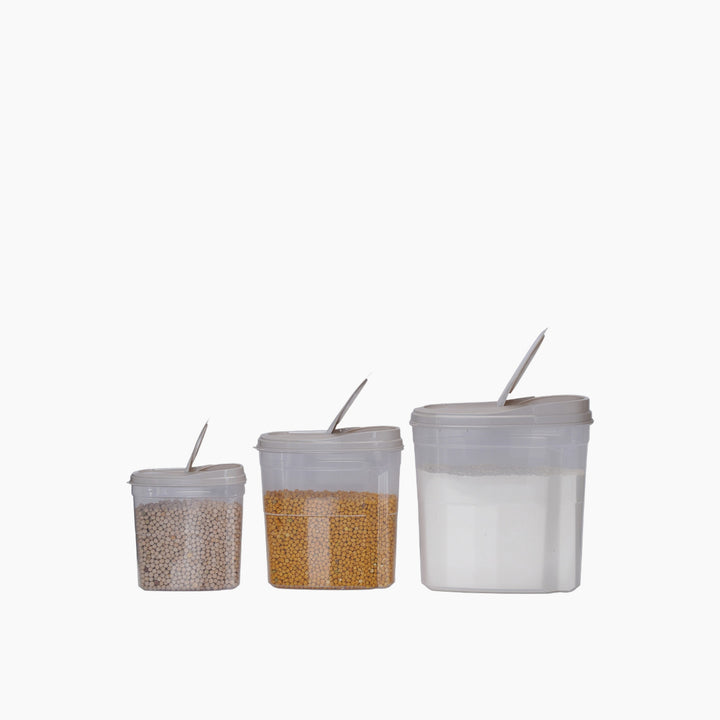 Karaca Terra 3-Piece Storage Container Set - Red