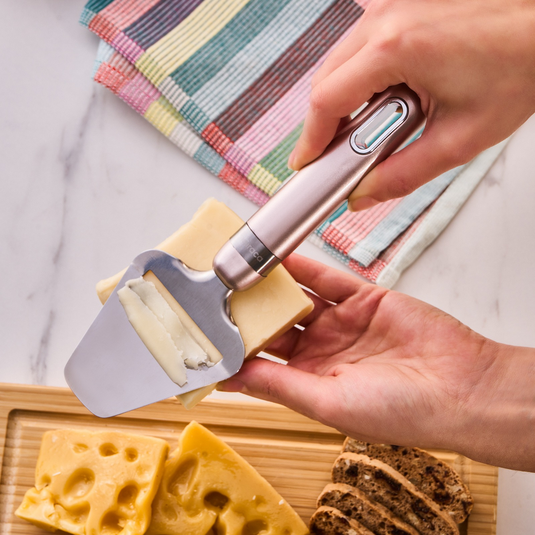 Karaca Mastermaid Cheese Slicer - Rose Gold