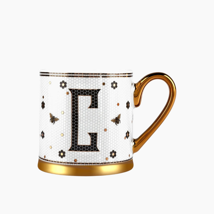Karaca Letter Mug 330 ml – White