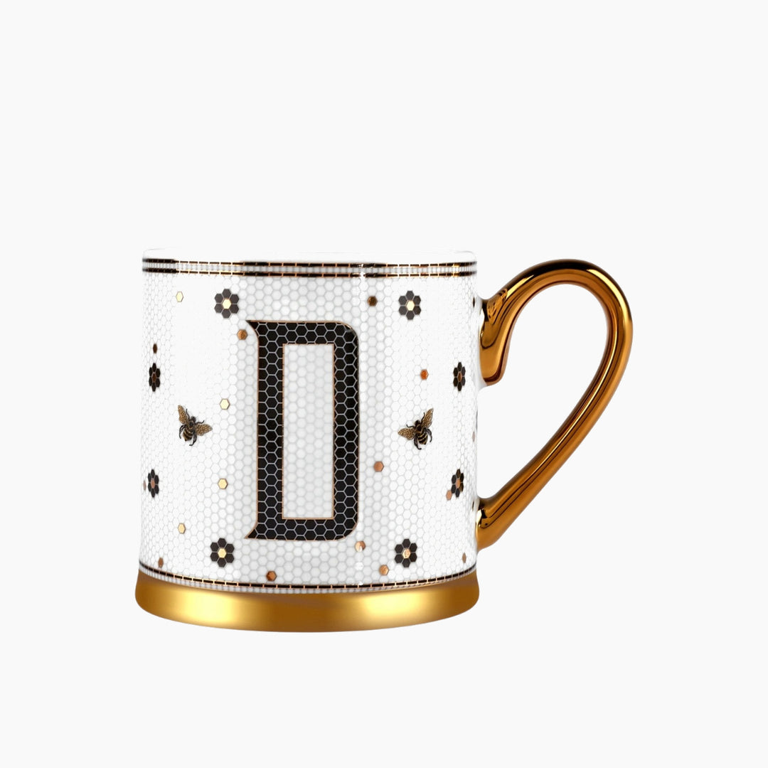 Karaca Letter Mug 330 ml – White