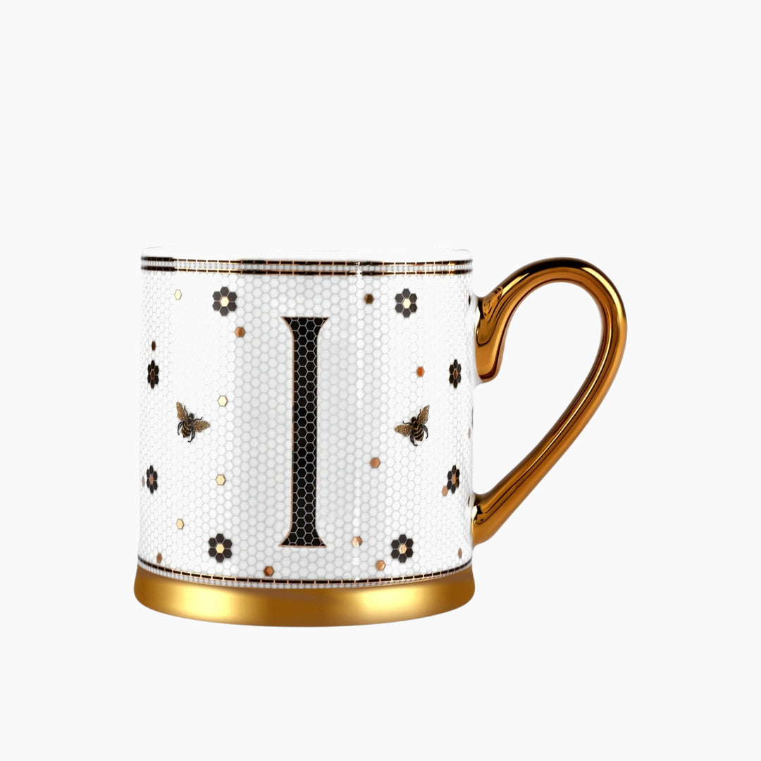Karaca Letter Mug 330 ml – White