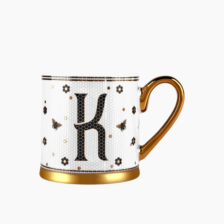 Karaca Letter Mug 330 ml – White