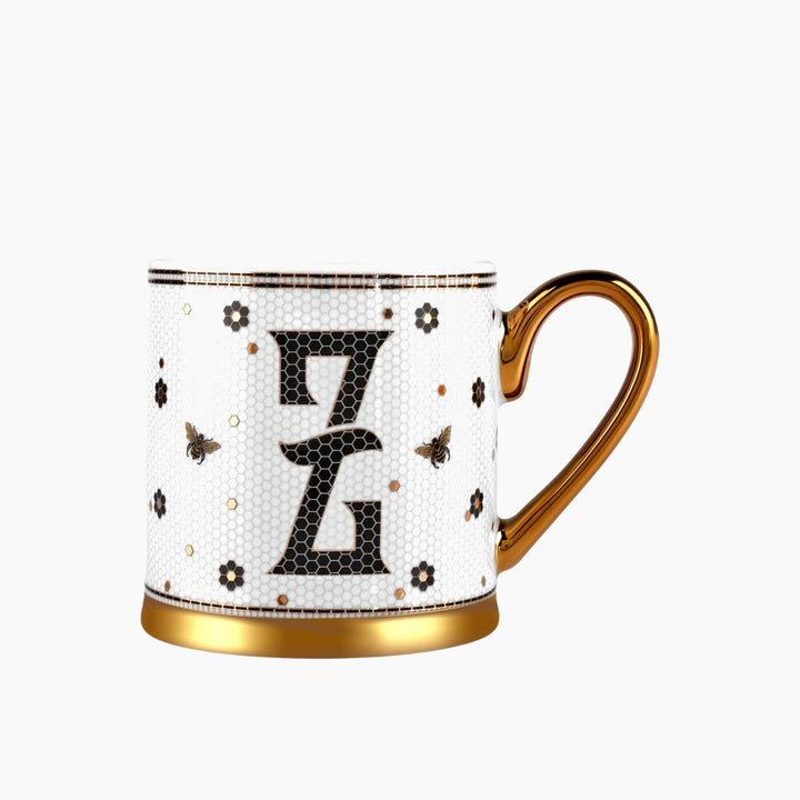 Karaca Letter Mug 330 ml – White