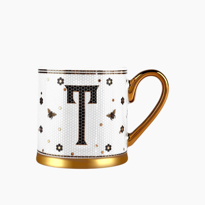 Karaca Letter Mug 330 ml – White