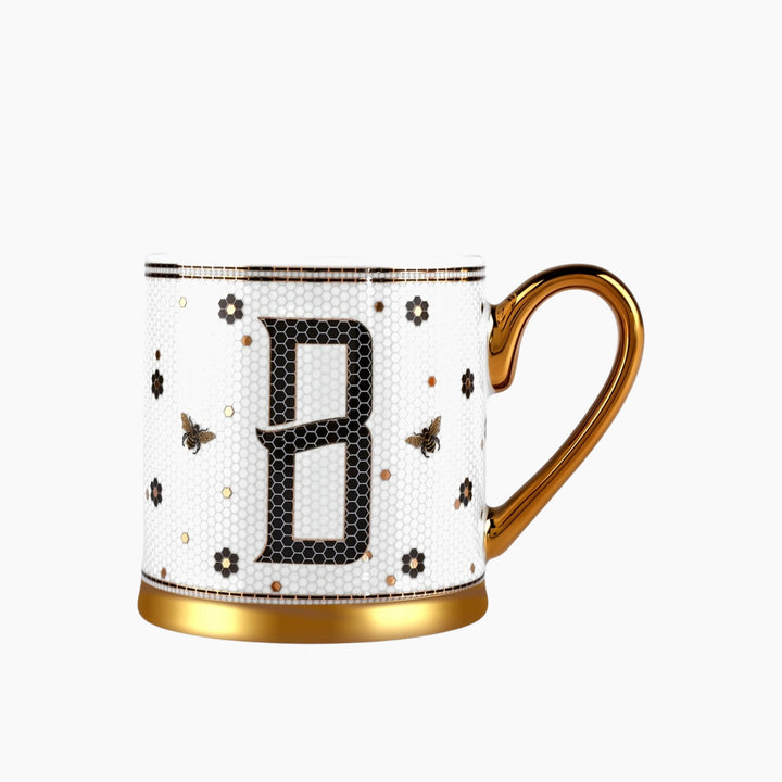 Karaca Letter Mug 330 ml – White