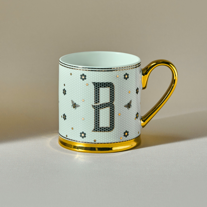 Karaca Letter Mug 330 ml – White