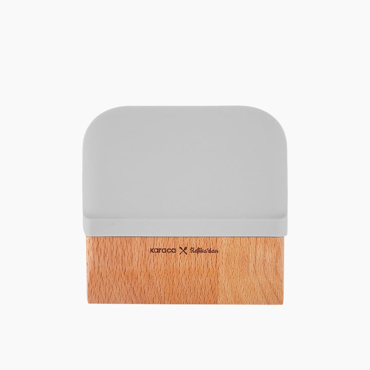 Karaca x Refika Gadgets Double-Sided Wooden Dough Scraper