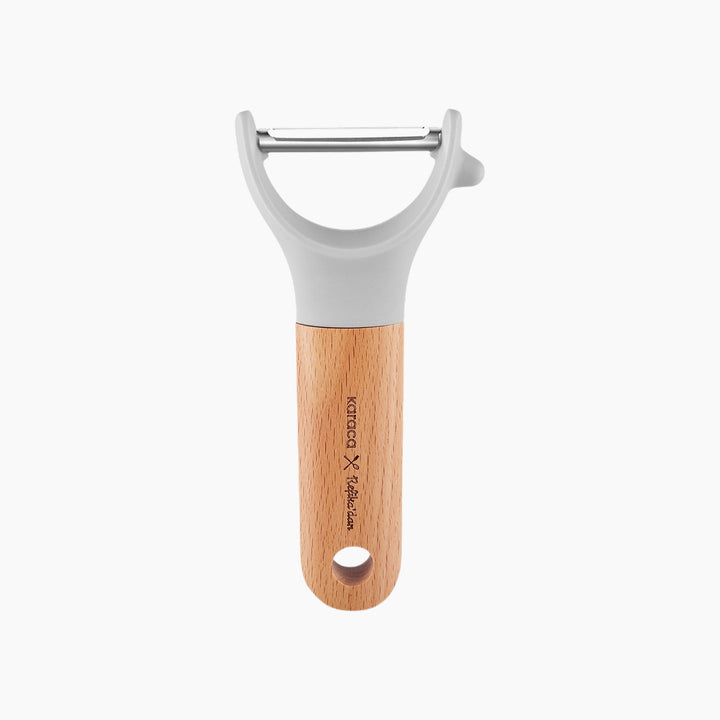 Karaca x Refika Gadgets Wooden Handle Side Peeler