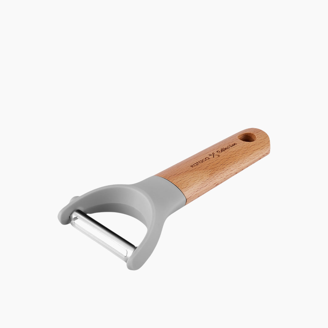 Karaca x Refika Gadgets Wooden Handle Side Peeler