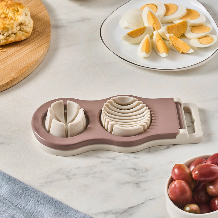 Karaca Crick Crack Harmony Egg Slicer – Grey