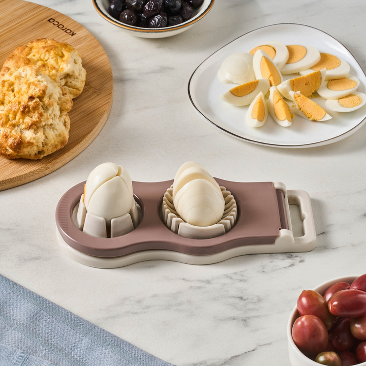 Karaca Crick Crack Harmony Egg Slicer – Grey