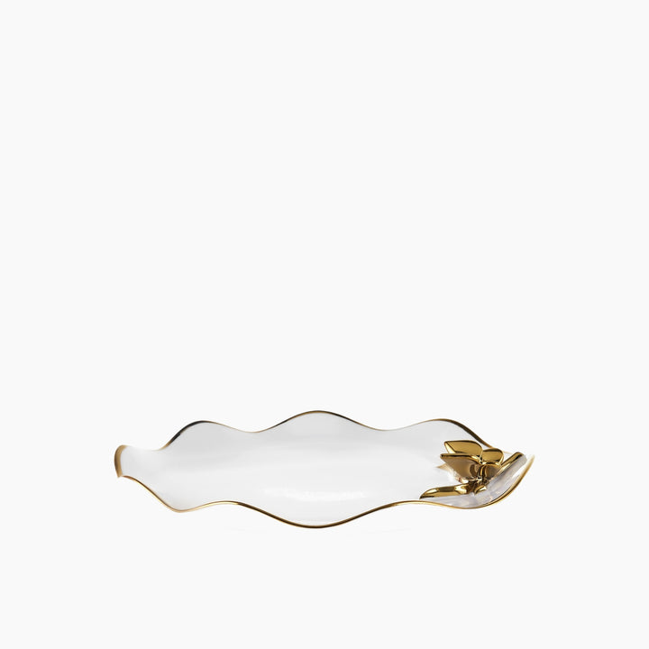 Karaca X Müge Anlı Butterfly Dessert Plate 21 cm – Gold
