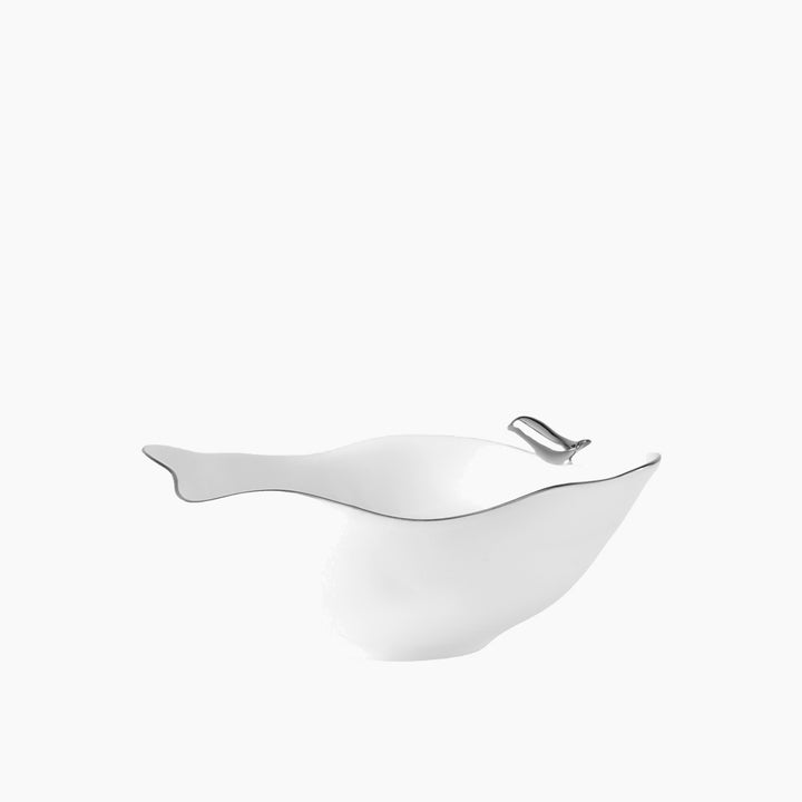 Karaca X Müge Anlı Silver Bird Bowl 15.5 cm – Platinum